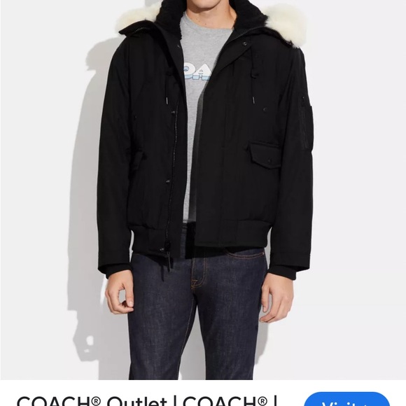 NWT Coach Parka Jacket - Picture 2 of 7